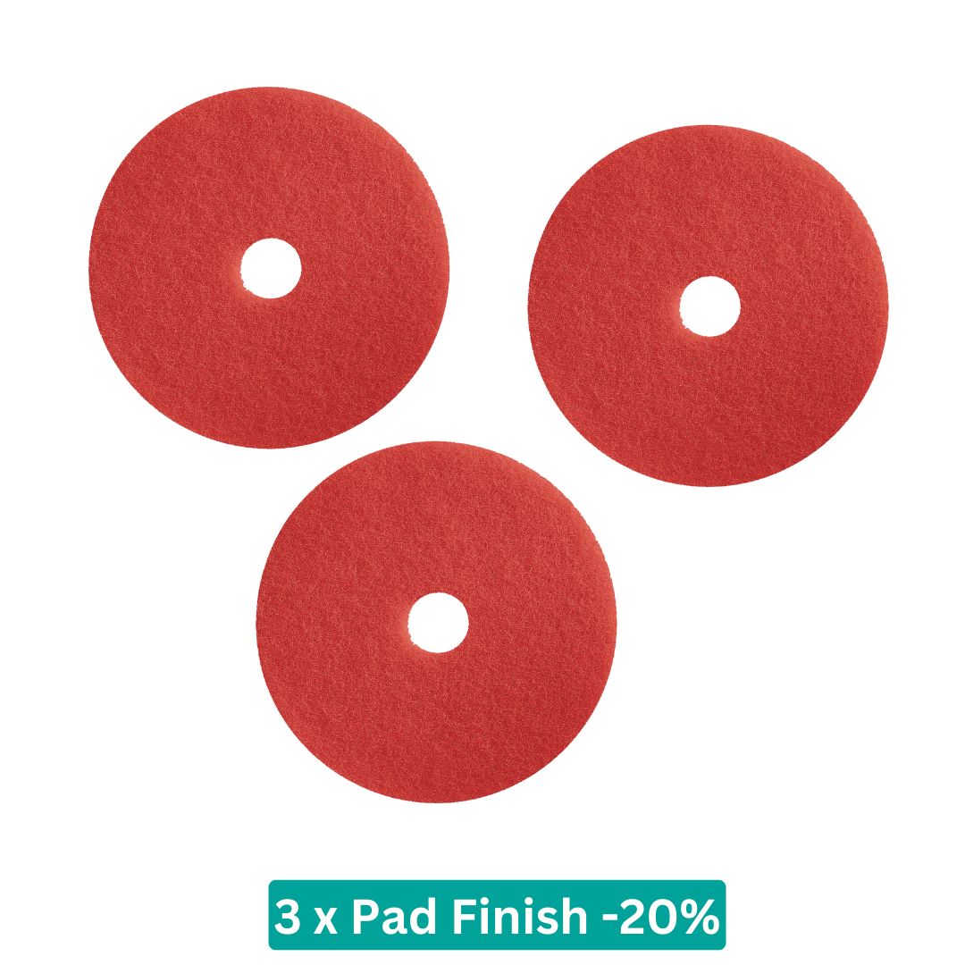 Carshine NAT Polierpad Finishpad 125mm 3 Stück