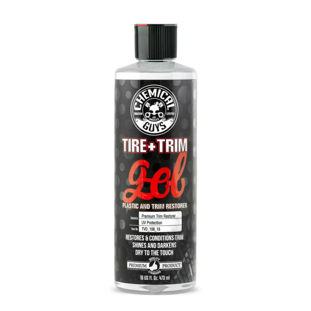 Chemical Guys Plastik und Reifenpflege TIRE+TRIM GEL 473ml