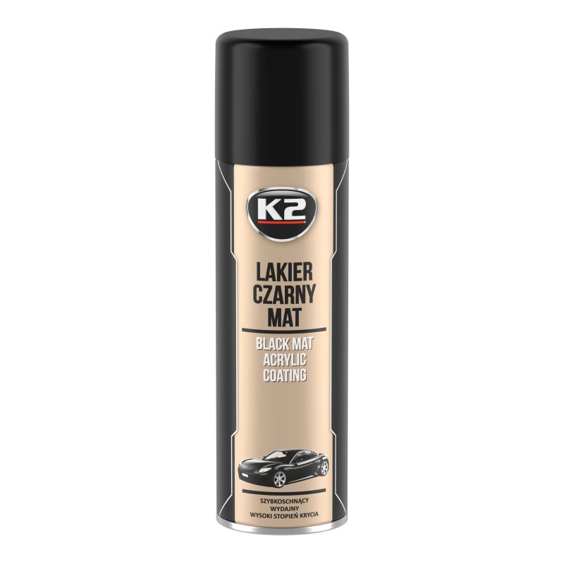 K2 Akrylfarbe Black Matt Acrylic Coating schwarz 500ml