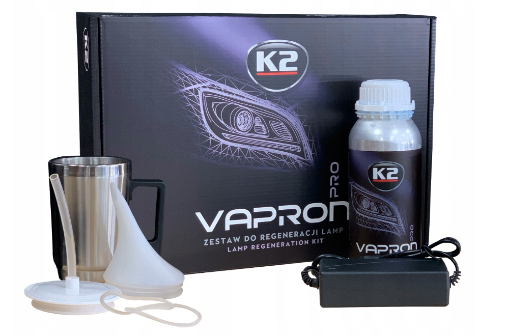 K2 Scheinwerfer Aufbereitungsset Vapron Pro Set