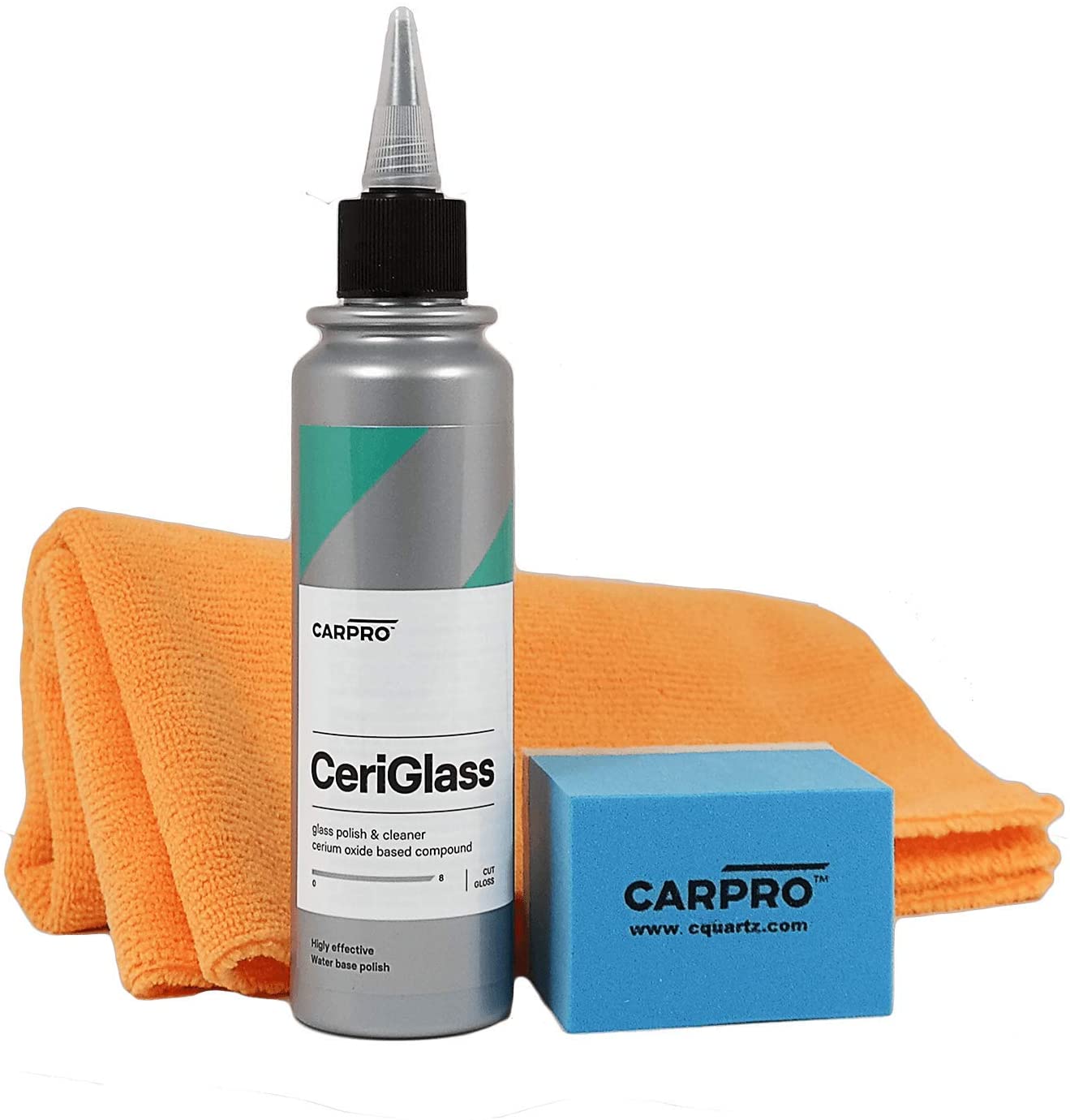 CarPro Glaspoliturset CeriGlass 150ml Kit