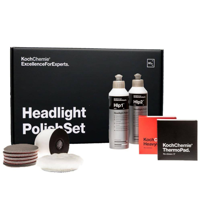 Koch Chemie Scheinwerfer-Aufbereitungsset Headlight Polish Set