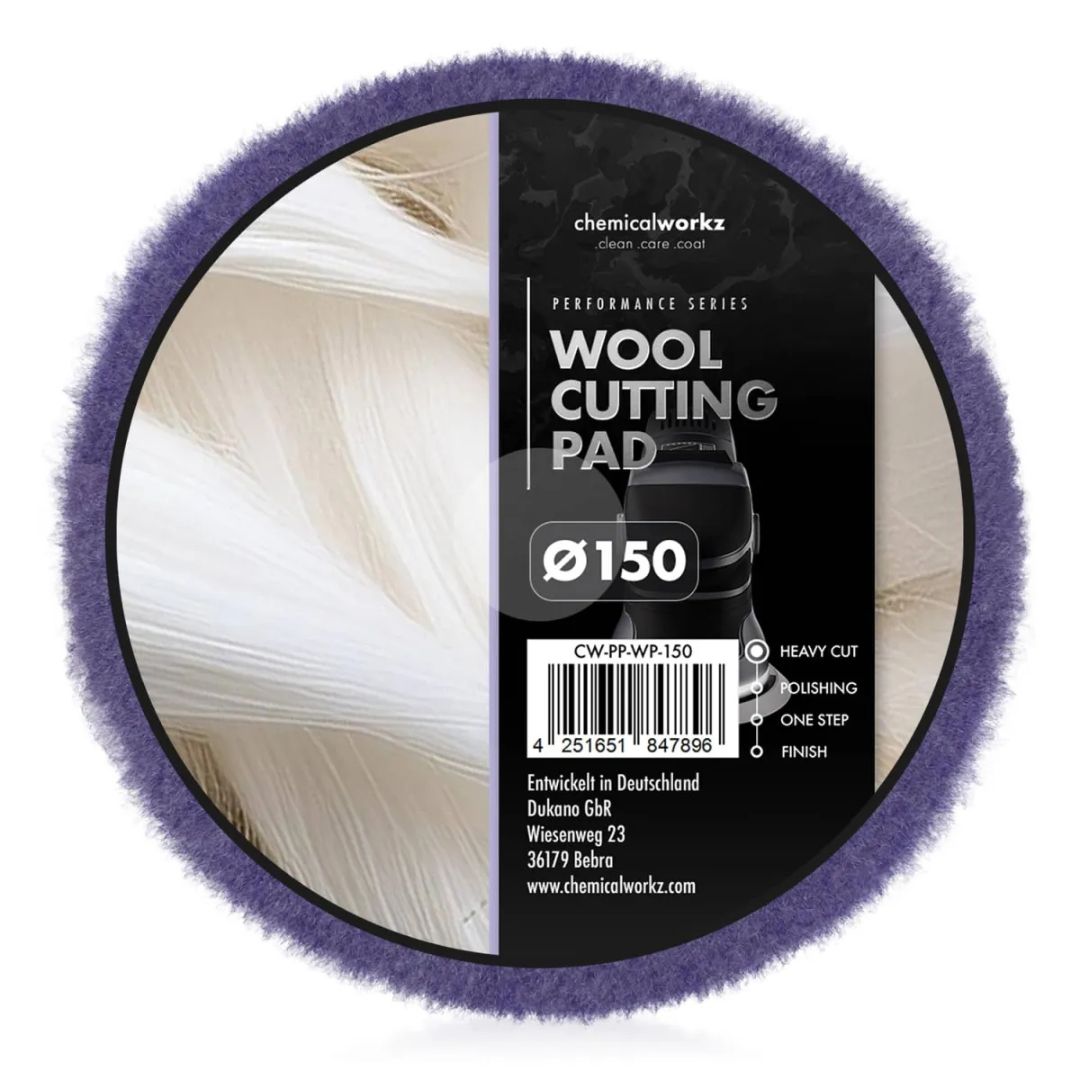 ChemicalWorkz Woolpad 150mm