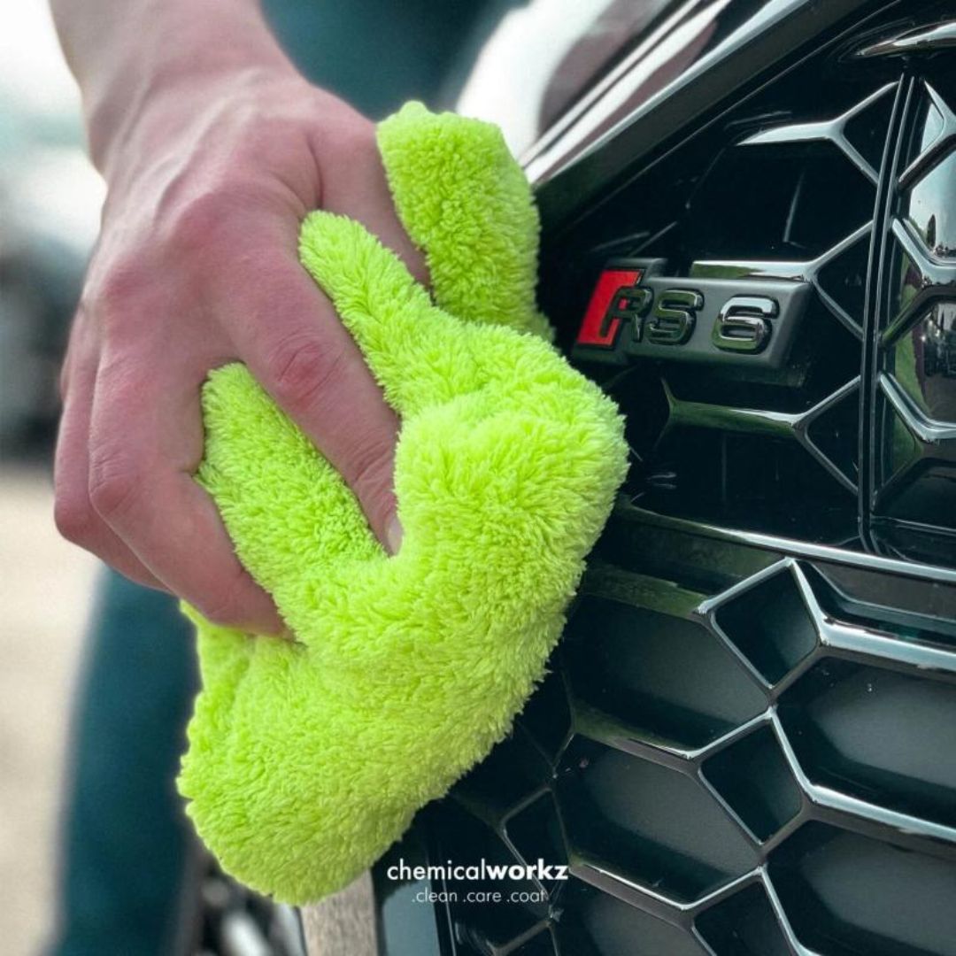 ChemicalWorkz Premium Poliertuch Edgeless Soft Touch grün