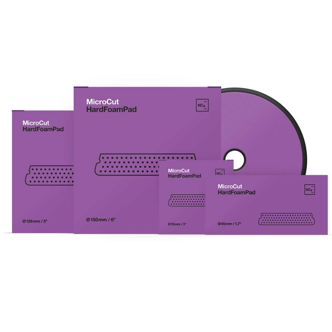 Koch Chemie Polierpad Micro Cut HARD Foam Pad violett *NEU