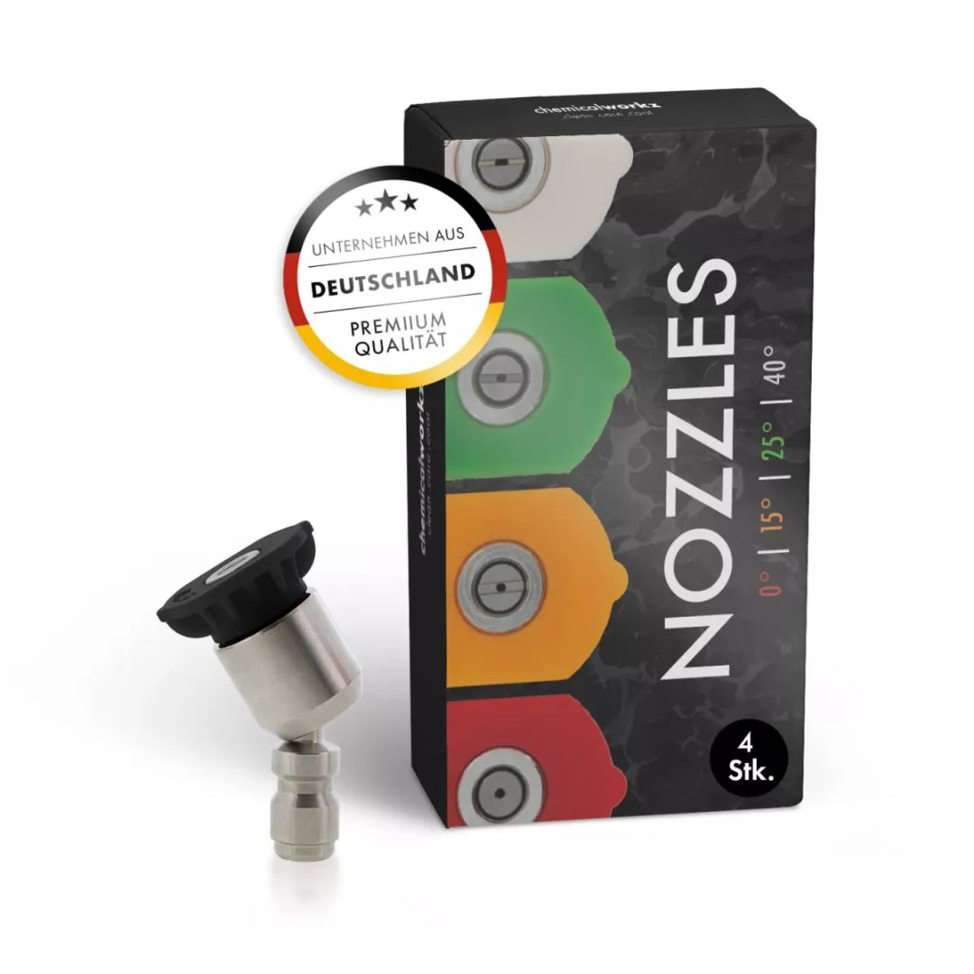 ChemicalWorkz Hochdruckreiniger-Zubehör Nozzle Set 4Stk.