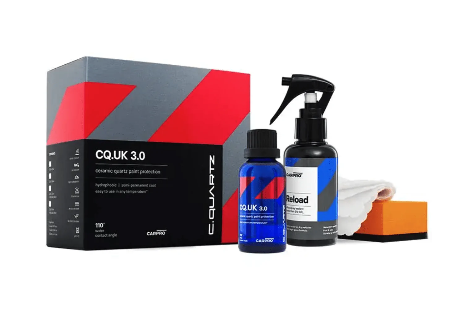 CarPro Keramikversiegelung CQ.UK v3.0 Paint Protection 50 ml KIT