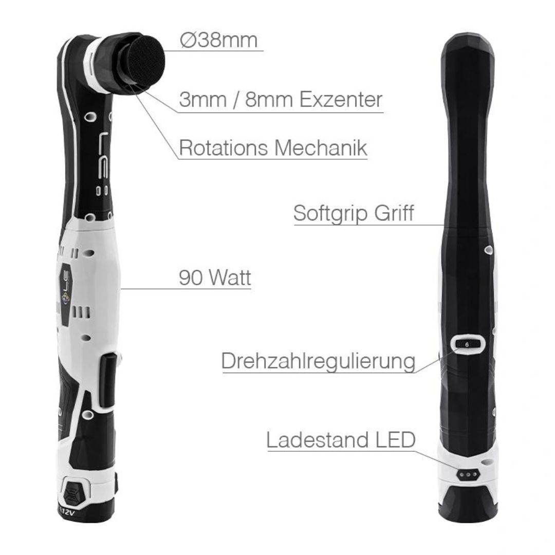 Liquid Elements Mini Akku Poliermaschine A1000 V4