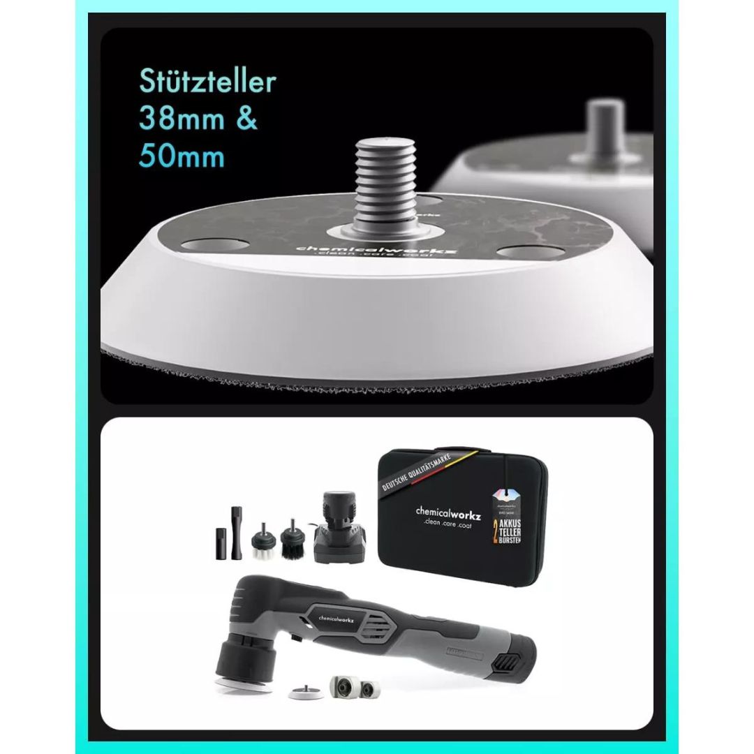 ChemicalWorkz Akku Hybrid-Exzenter Poliermaschine EVO Mini *NEU