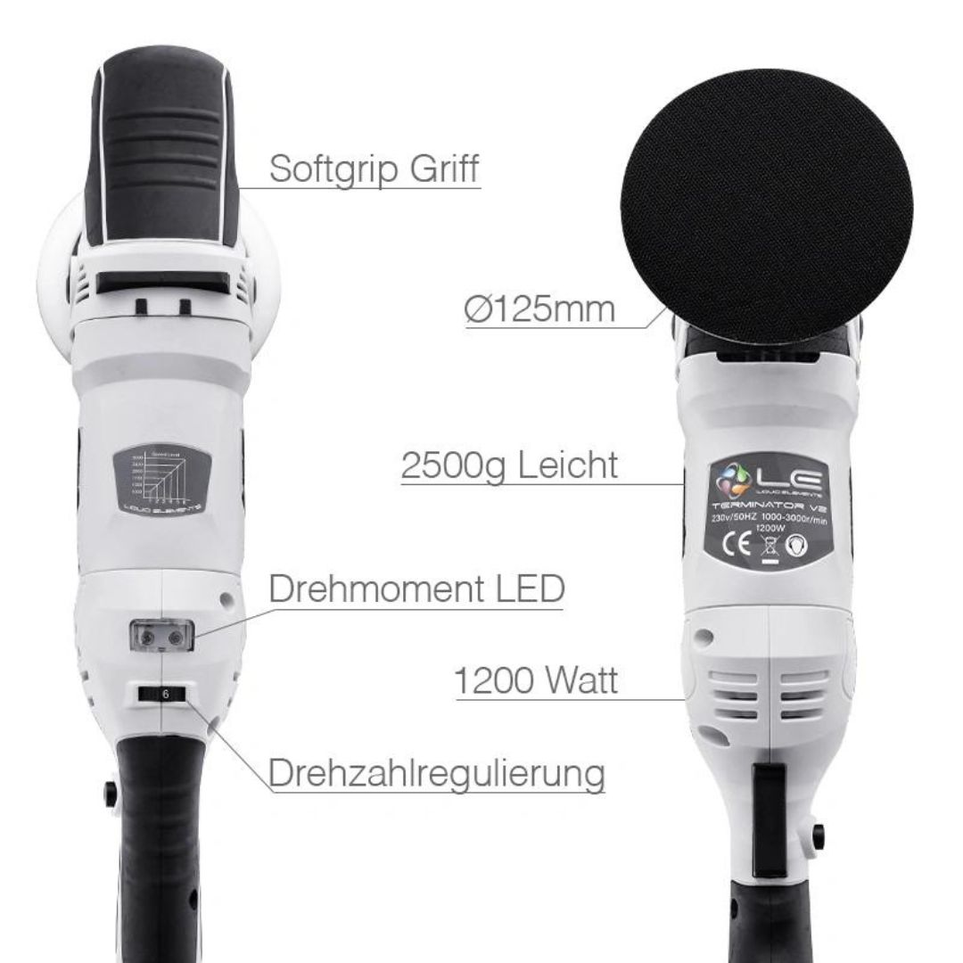Liquid Elements Rotation Poliermaschine TERMINATOR V2