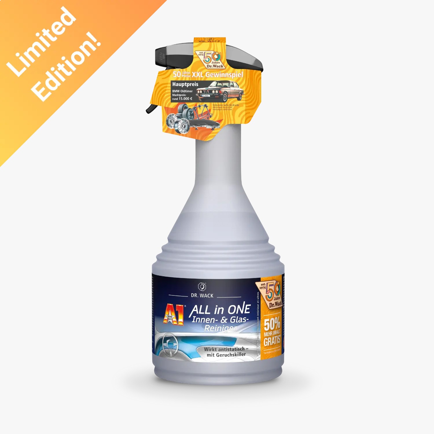 Dr. Wack A1 All in One Innen- & Glasreiniger 750ml *Limited Edition