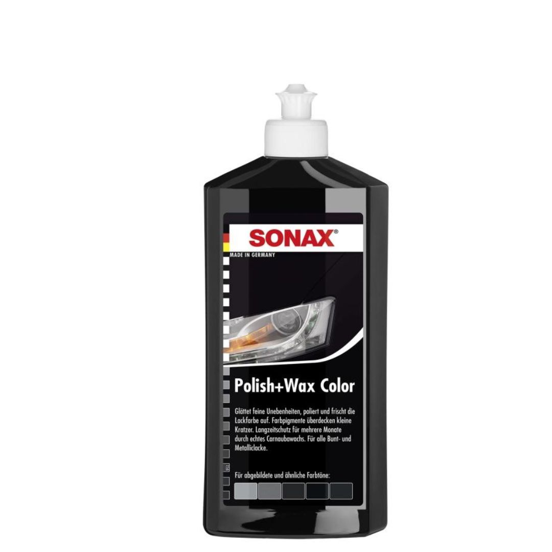 Sonax Farbpolitur Polish+Wax Color schwarz 250ml