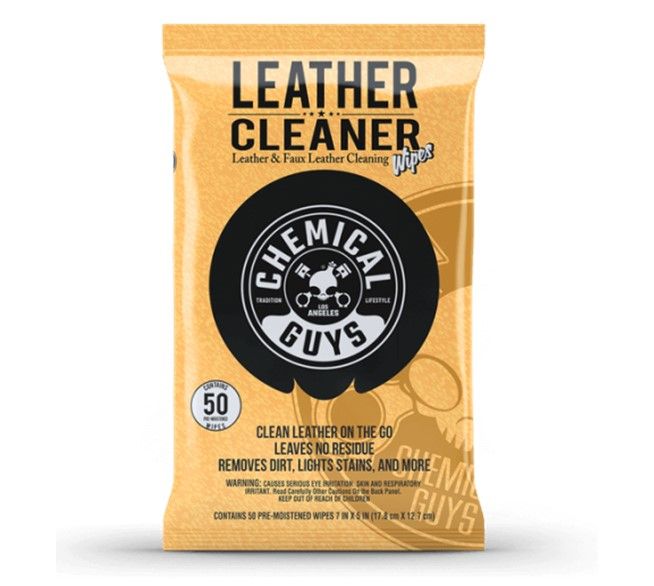 Chemical Guys Leather Cleaner Wipes 50Stk. *NEU