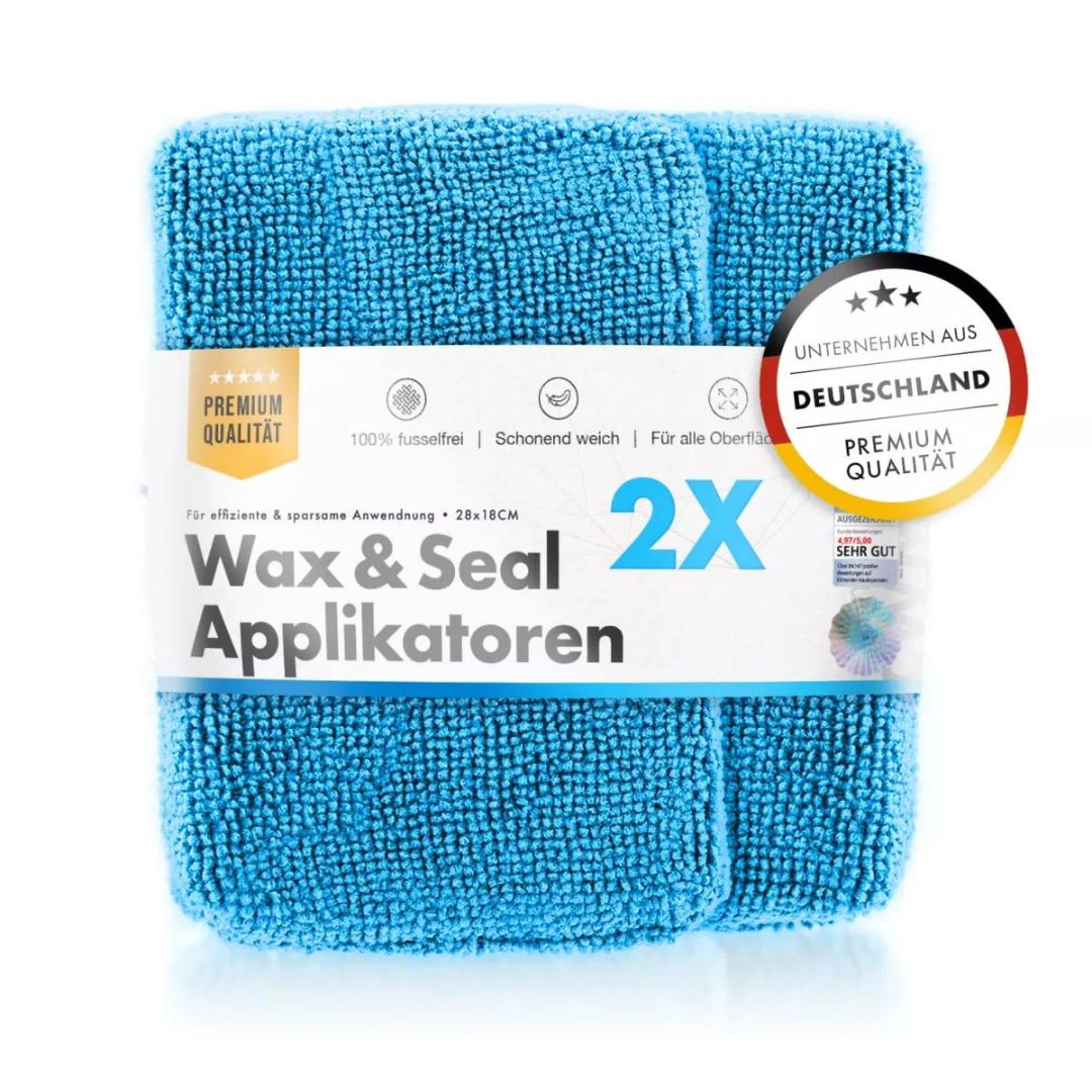 ChemicalWorkz Microfiber Applicator Waxing/Sealant 2Stk. blau