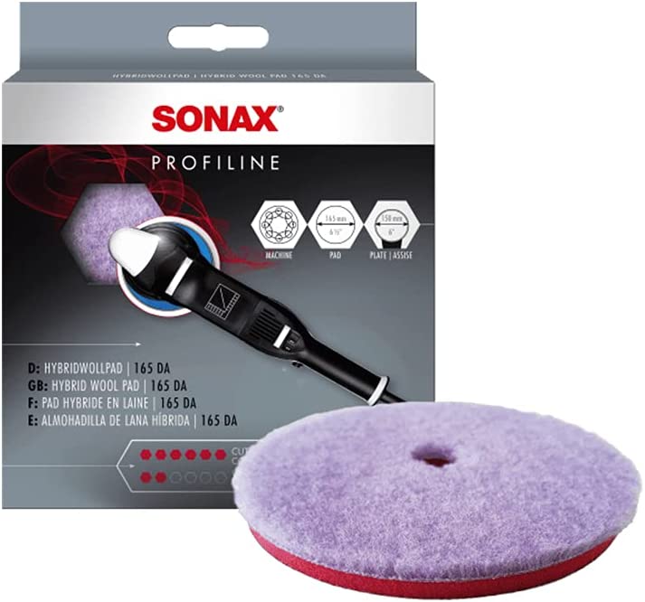 Sonax Hybrid Wool Pad 165mm DA